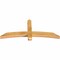 Ekena Millwork Bellingham Rough Sawn Timber Gable Bracket, Western Red Cedar, 60"W x 25"H x 4"D x 4"F, 10/12 Pitch GBW060X25X0404BEL00RWR - alternate 4